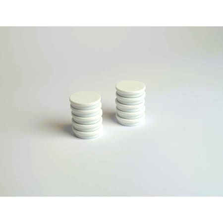 Eclipse Magnetics 30MM WHITE MARKER MAGNET, 10PK RM768W